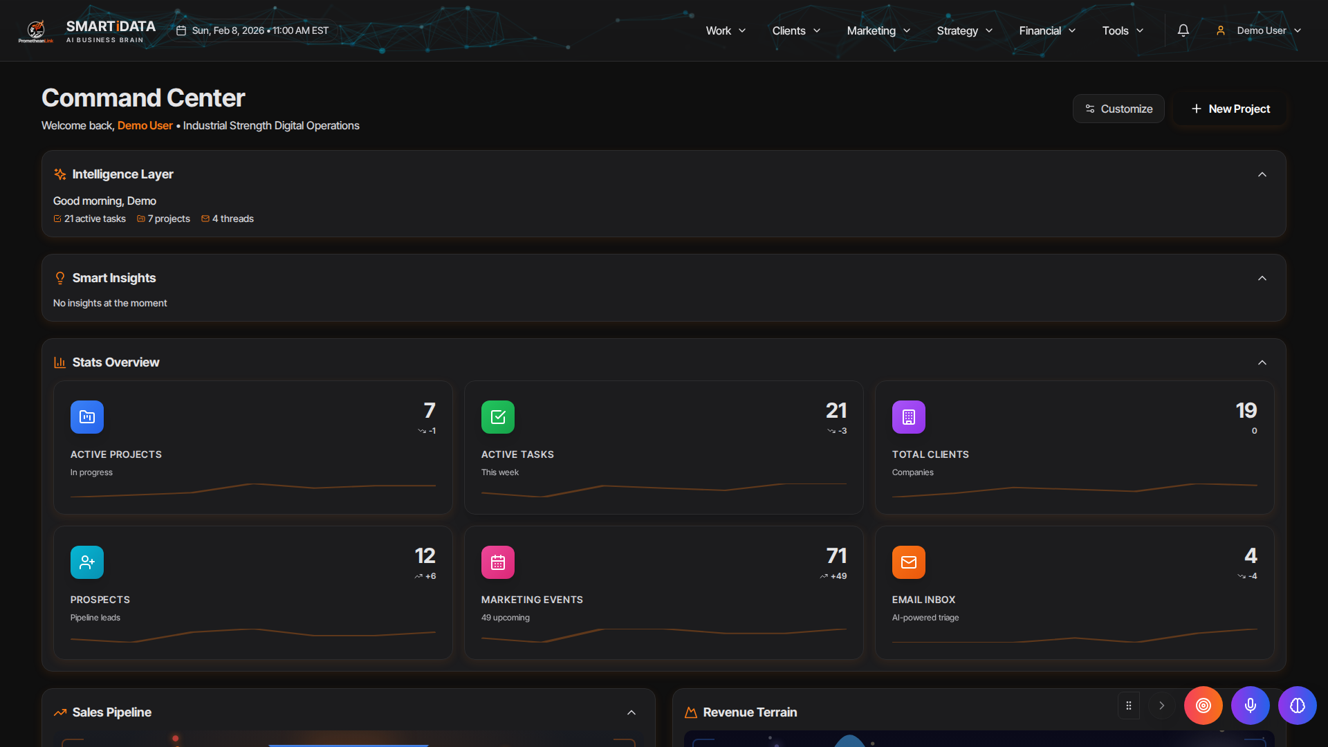 Apollo Command Center